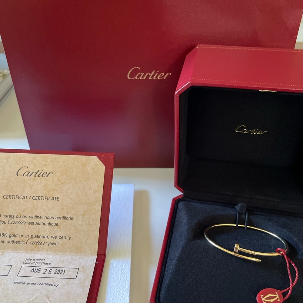 Cartier Gold Bracelet